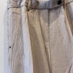 WHITESANDサッカー調パンツ